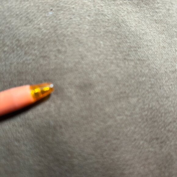 Sweatshirt Womens XLNew York USA Smiley Face Brown Cotton Blend Rib Hem Cuffs - Picture 8 of 9